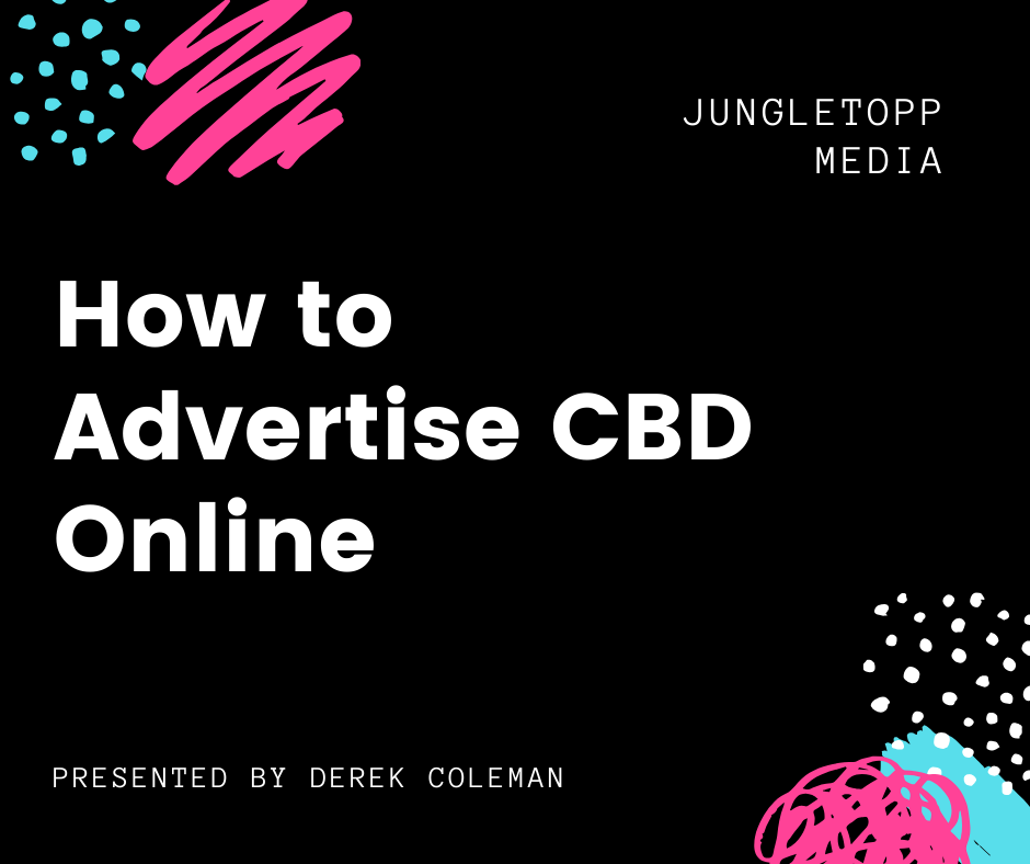 advertise CBD online